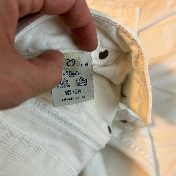 Size 29 Hudson jean white - Picture 4 of 5